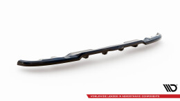 Mittlerer Cup Diffusor Heck Ansatz DTM Look passend für Suzuki Swift Sport Mk4 schwarz Hochglanz