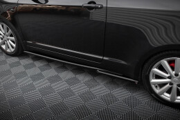 Street+ Seitenschweller Leisten passend für Suzuki Swift Sport Mk4 schwarz Hochglanz