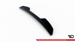 Heck Spoiler Aufsatz Abrisskante 3D passend für Volvo S80 Mk2 schwarz Hochglanz