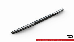 Heck Spoiler Aufsatz Abrisskante 3D passend für Volvo S80 Mk2 schwarz Hochglanz