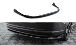 Mittlerer Cup Diffusor Heck Ansatz für Volvo S80 Mk2 schwarz Hochglanz