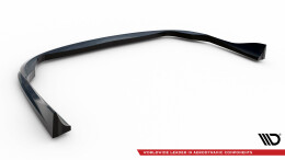 Mittlerer Cup Diffusor Heck Ansatz passend für Volvo S80 Mk2 schwarz Hochglanz