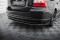 Mittlerer Cup Diffusor Heck Ansatz passend für Volvo S80 Mk2 schwarz Hochglanz