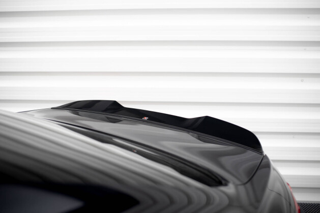 Heck Spoiler Aufsatz Abrisskante für BMW 5er F11 schwarz Hochglanz