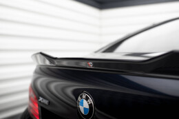 Heck Spoiler Aufsatz Abrisskante 3D für BMW 5er M-Paket F10 schwarz Hochglanz