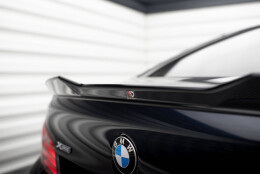 Heck Spoiler Aufsatz Abrisskante 3D passend für BMW 5er M-Paket F10 schwarz Hochglanz