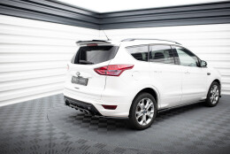 Heck Spoiler Aufsatz Abrisskante passend für Ford Kuga ST-Line Mk2 schwarz Hochglanz
