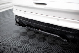 Mittlerer Cup Diffusor Heck Ansatz DTM Look passend für Ford Kuga ST-Line Mk2 schwarz Hochglanz