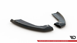 Heck Ansatz Flaps Diffusor für Ford Kuga ST-Line Mk2 Facelift schwarz Hochglanz