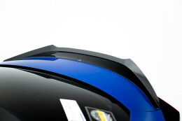 Heck Spoiler Aufsatz Abrisskante passend für Subaru BRZ Mk2 schwarz Hochglanz
