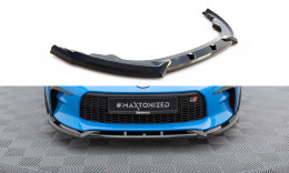 Cup Spoilerlippe Front Ansatz V.1 passend für Toyota GR86 Mk1 schwarz Hochglanz