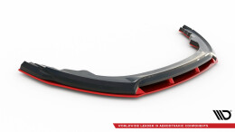 Cup Spoilerlippe Front Ansatz V.2 für Toyota GR86 Mk1 rot Hochglanz