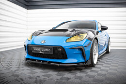 Street+ Spoilerlippe Front Ansatz V.3 passend für Toyota GR86 Mk1 schwarz Hochglanz