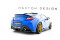 Mittlerer Cup Diffusor Heck Ansatz V.1 passend für Subaru BRZ Mk2 schwarz Hochglanz