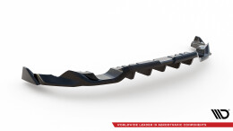 Mittlerer Cup Diffusor Heck Ansatz V.3 passend für Subaru BRZ Mk2 schwarz Hochglanz