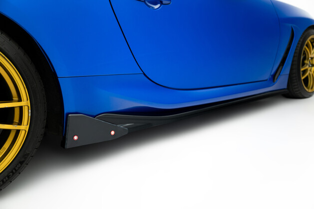 Street+ Seitenschweller Leisten V.1 + Flaps passend für Subaru BRZ Mk2