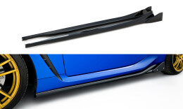 Street+ Seitenschweller Leisten V.1 + Flaps passend für Subaru BRZ Mk2