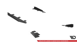 Seitenschweller Flaps passend für Subaru BRZ Mk2 schwarz Hochglanz