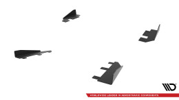 Seitenschweller Flaps passend für Subaru BRZ Mk2 schwarz Hochglanz