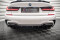 Heck Ansatz Diffusor für BMW 3er M-Paket G20 / G21 (auch für AHK) schwarz Hochglanz