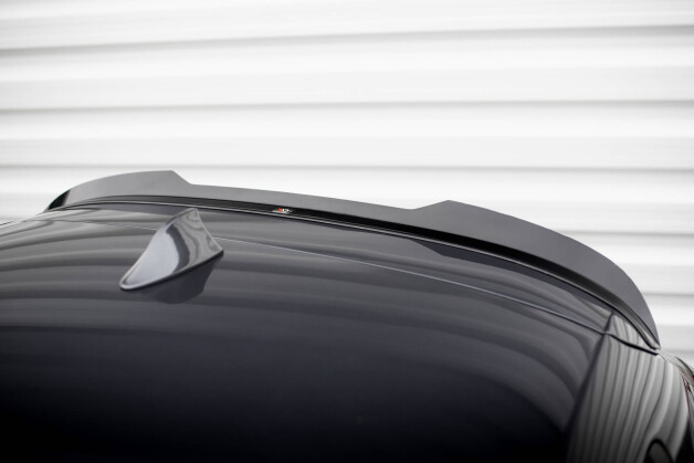 Heck Spoiler Aufsatz Abrisskante passend für Renault Megane GT Mk3 Facelift schwarz Hochglanz