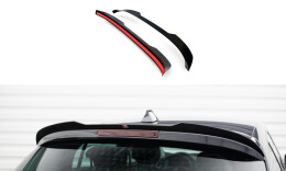 Heck Spoiler Aufsatz Abrisskante für Renault Megane GT Mk3 FL schwarz Hochglanz