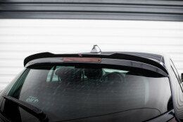 Heck Spoiler Aufsatz Abrisskante passend für Renault Megane GT Mk3 Facelift schwarz Hochglanz