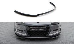Cup Spoilerlippe Front Ansatz V.1 passend für Renault Megane GT Mk3 Facelift schwarz Hochglanz