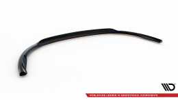 Cup Spoilerlippe Front Ansatz V.1 passend für Renault Megane GT Mk3 Facelift schwarz Hochglanz