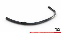 Cup Spoilerlippe Front Ansatz V.2 passend für Renault Megane GT Mk3 Facelift schwarz Hochglanz