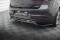 Mittlerer Cup Diffusor Heck Ansatz DTM Look für Renault Megane GT MK3 Facelift schwarz Hochglanz