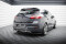 Mittlerer Cup Diffusor Heck Ansatz DTM Look passend für Renault Megane GT MK3 Facelift schwarz Hochglanz