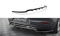 Mittlerer Cup Diffusor Heck Ansatz DTM Look passend für Renault Megane GT MK3 Facelift schwarz Hochglanz