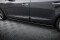 Seitenschweller Ansatz Cup Leisten für Renault Megane GT MK3 Facelift schwarz Hochglanz