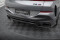 Mittlerer Cup Diffusor Heck Ansatz V.1 passend für BMW X6 M-Paket G06 Facelift schwarz Hochglanz