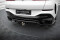 Mittlerer Cup Diffusor Heck Ansatz V.1 passend für BMW X6 M-Paket G06 Facelift schwarz Hochglanz