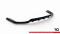 Mittlerer Cup Diffusor Heck Ansatz V.1 passend für BMW X6 M-Paket G06 Facelift schwarz Hochglanz