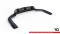Mittlerer Cup Diffusor Heck Ansatz V.1 passend für BMW X6 M-Paket G06 Facelift schwarz Hochglanz