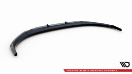 Cup Spoilerlippe Front Ansatz V.1 für Hyundai I30 Mk3 Facelift schwarz Hochglanz