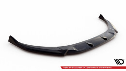 Cup Spoilerlippe Front Ansatz V.2 passend für Hyundai I30 Mk3 Facelift schwarz Hochglanz