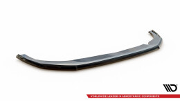 Mittlerer Cup Diffusor Heck Ansatz passend für Hyundai I30 Mk3 Facelift schwarz Hochglanz