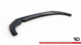 Mittlerer Cup Diffusor Heck Ansatz passend für Hyundai I30 Mk3 Facelift schwarz Hochglanz