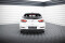 Mittlerer Cup Diffusor Heck Ansatz für Hyundai I30 Mk3 Facelift schwarz Hochglanz