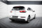 Mittlerer Cup Diffusor Heck Ansatz passend für Hyundai I30 Mk3 Facelift schwarz Hochglanz