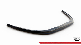 Cup Spoilerlippe Front Ansatz für Kia Optima Mk3 schwarz Hochglanz