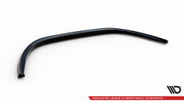 Cup Spoilerlippe Front Ansatz passend für Kia Optima Mk3 schwarz Hochglanz