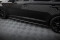 Seitenschweller Ansatz Cup Leisten für Kia Optima Mk3 schwarz Hochglanz