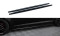 Street+ Seitenschweller Leisten passend für Kia Optima Mk3 schwarz Hochglanz