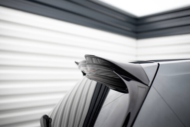 Heck Spoiler Aufsatz Abrisskante 3D passend für VW Golf R / R-Line / GTI Mk7 schwarz Hochglanz