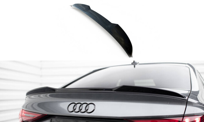 Heck Spoiler Aufsatz Abrisskante 3D für Audi A3 / A3 S-Line / S3